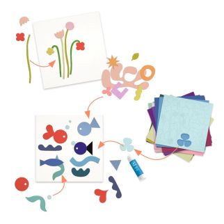 Collage, Små papirer