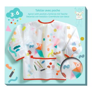 Maleforklæde m/lomme