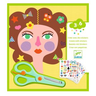 Klistermærker - Frisør