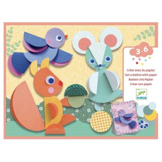 Kreativ æske, Collage for de mindste - Cirkler