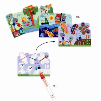 Mal med vand, Gemt i haven