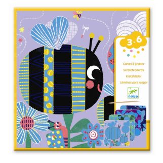 Scratch kort for de små, insekter