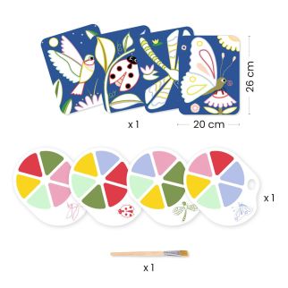 Kreativ maleri, Kryb &amp; kravl