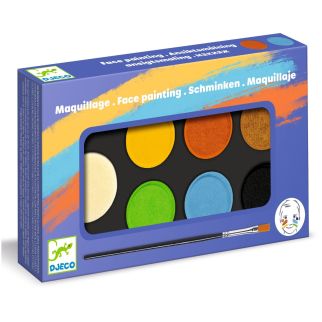 Ansigtsmaling palet, Natur