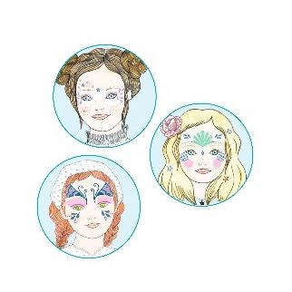 Ansigtsmaling - Perler