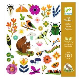 Klistermærker, Haven