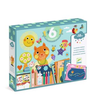 Kreativt aktivitetssæt, Kat og hendes venner