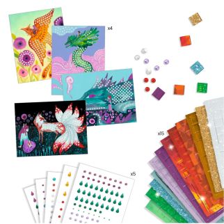 Kreativ mosaik, Mytiske væsner