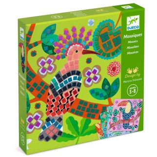 Mosaik, junglens fugle