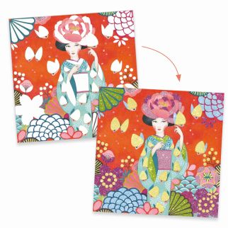 Kreativæske - Glitterkort, Dagdrøm