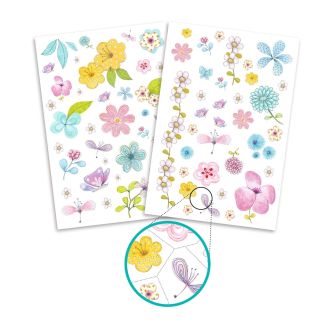 Tattoos, Blomster -mark blomster