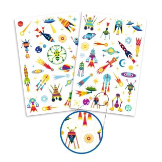 Tattoos, Space selvlysende