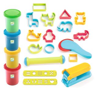 Kreativ æske - modellervoks og former