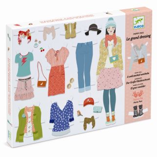 Påklædningsdukke - Et stort påklædningsværelse