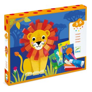 Kreativ Collages, Med små løkker