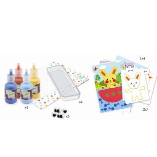 Mal med svampe, søde dyr