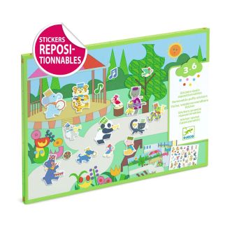 Kreativ klistermærkeleg, Fanfare