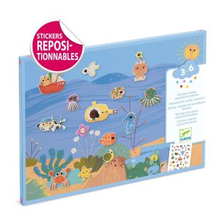 Kreativ klistermærkeleg, Sommer