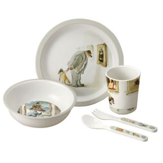 Ernest og Célestine gaveæske, 5 dele - "På museum"