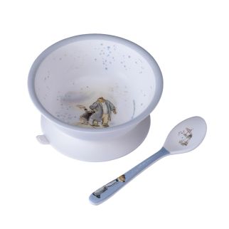 Ernest og Célestine Sugekoptallerken med ske