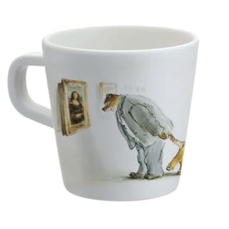 Ernest og Célestine krus maleri