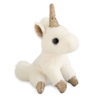 DRØMMEBAMSE - Enhjørning nøglering guld, 23 cm