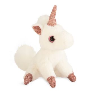 DRØMMEBAMSE - Enhjørning nøglering rosa, 23 cm