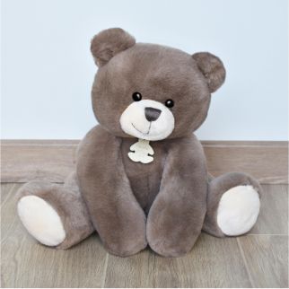 OSCAR - Bjørn taupe, 35 cm