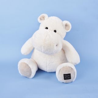 HIPPO - Flodhest HIP&#039;CHIC elfenben, 25 cm