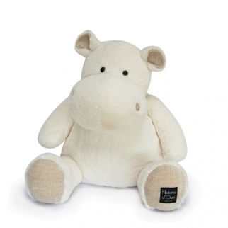 HIPPO - Flodhest HIP'CHIC elfenben, 85 cm