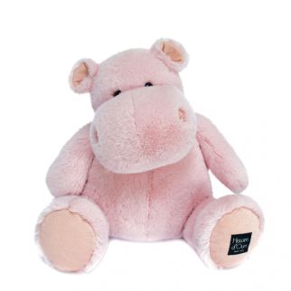 HIPPO - Flodhest HIP'PIE rosa, 40 cm