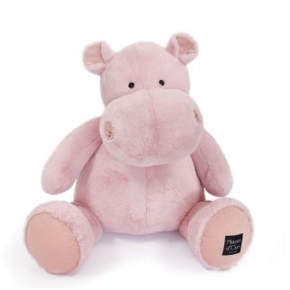 HIPPO - Flodhest HIP'PIE rosa, 85 cm