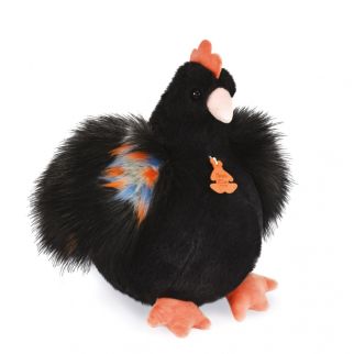 HØNS - Høne sort, 28 cm