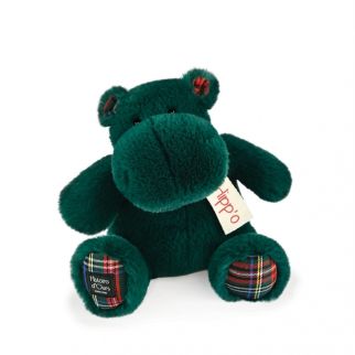 HIPPO - Flodhest flaskegrøn, 25 cm