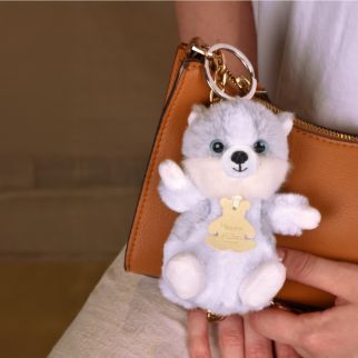 SUPERBLØD - Vedhæng Husky, 12 cm