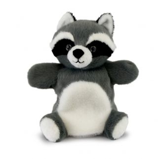 HÅNDDUKKE -  Vaskebjørn, 24 cm