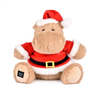 HIPPO - Flodhest julemand, 20 cm