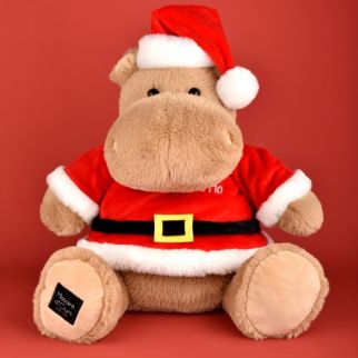 HIPPO - Flodhest julemand, 38 cm