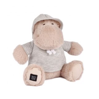 HIPPO - Flodhest m/hoodie, 20 cm