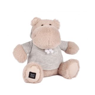 HIPPO - Flodhest m/hoodie, 20 cm