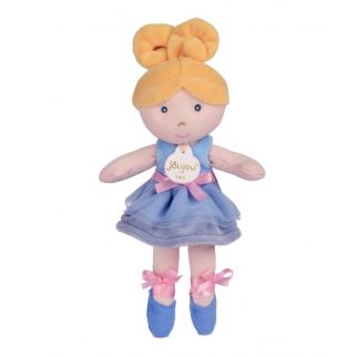 Dukke - Ballerina Bleue, 20 cm (i æske)