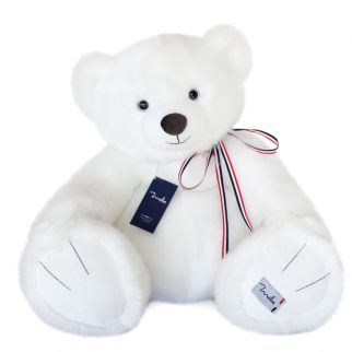 Maïlou Bjørn, Hvid 65 cm