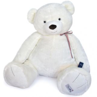 Maïlou Bjørn, Hvid 120 cm