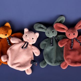 Dorlotin Kanin, Grøn putteklud 22 cm