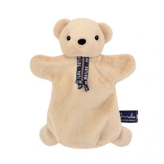 Dorlotin Bjørn, Beige Hånddukke 25 cm