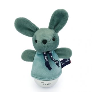 Dorlotin Kanin, Grøn musiktumling m/lys 16 cm 