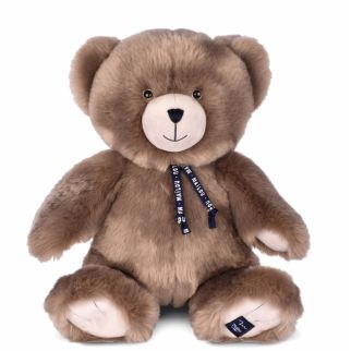 Maïlou Bjørn, Taupe 35 cm 