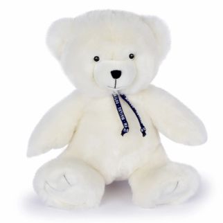 Maïlou Bjørn, Hvid 50 cm