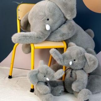 Sowen Elefant, Grå 80 cm