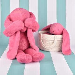 Méloé Kanin, Rose Bubble Gum 56 cm 